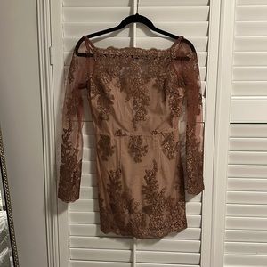 NWT Pink Long Sleeve TOBI Dress
